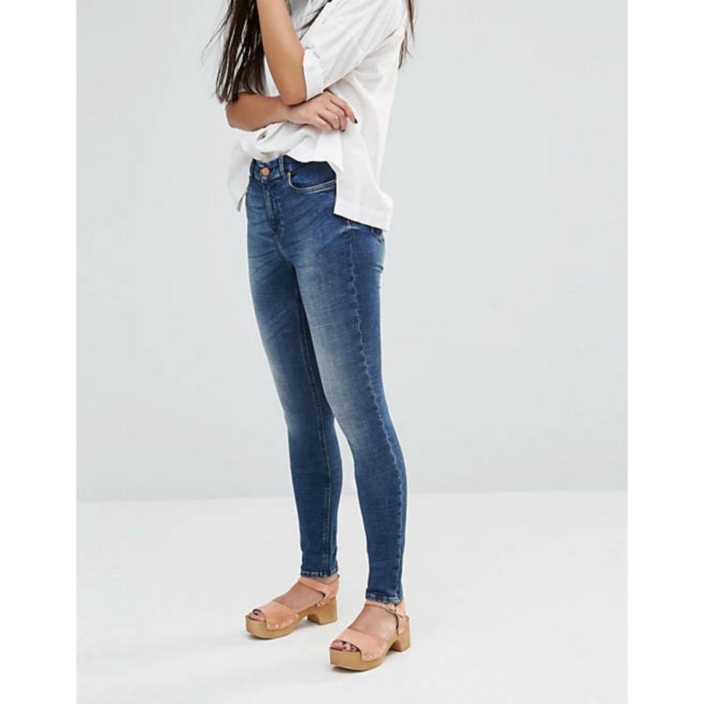 MiH Bodycon High Rise Skinny Leg Jeans Orme Wash 28